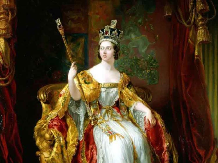 George Hayter State portrait of Queen Victoria